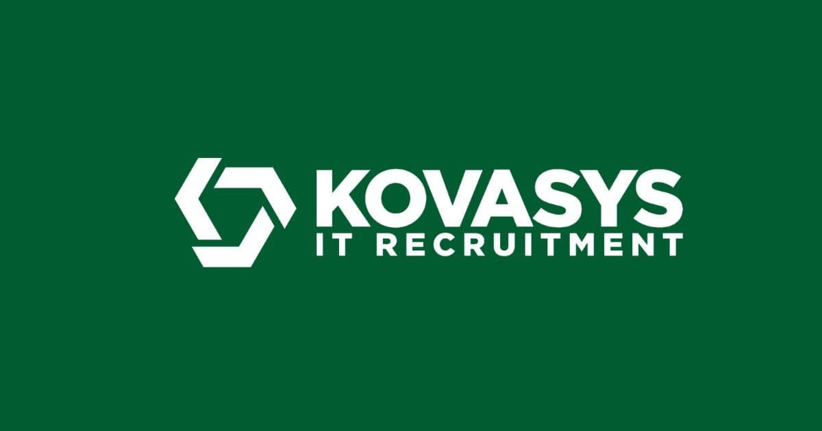 Kovasys IT Recruitment logo representing tech hiring insights from veteran recruiter Alex Kovalenko