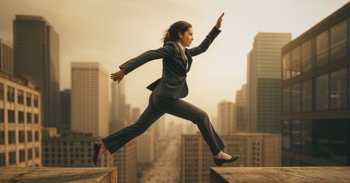 Job seeker timeline and handling an employment gap explanation on a laptop