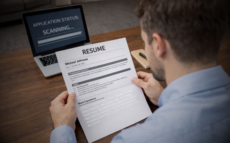 ATS-optimized resume example showing how prompt injection attempts fail and why clean structure and keyword alignment work better in applicant tracking systems