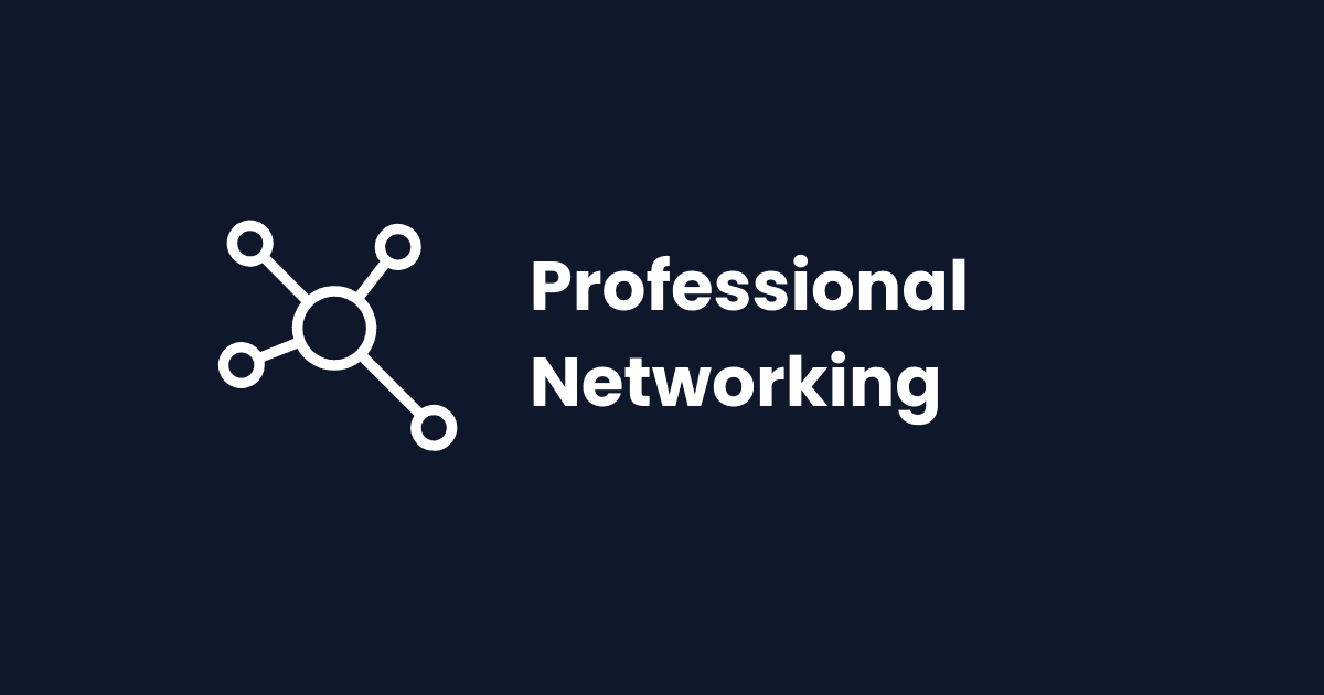 Professional networking and career development strategy in 2026, showing a business professional using LinkedIn and digital tools to build industry connections