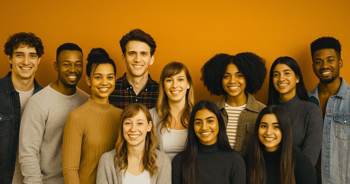 Gen Z professional building a skills-first resume on a laptop using a modern resume builder in a clean workspace