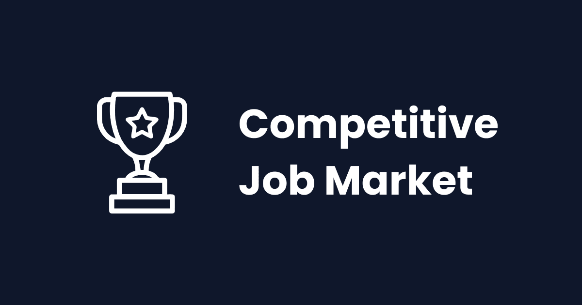 Young professional working on resume application in modern Canadian office setting