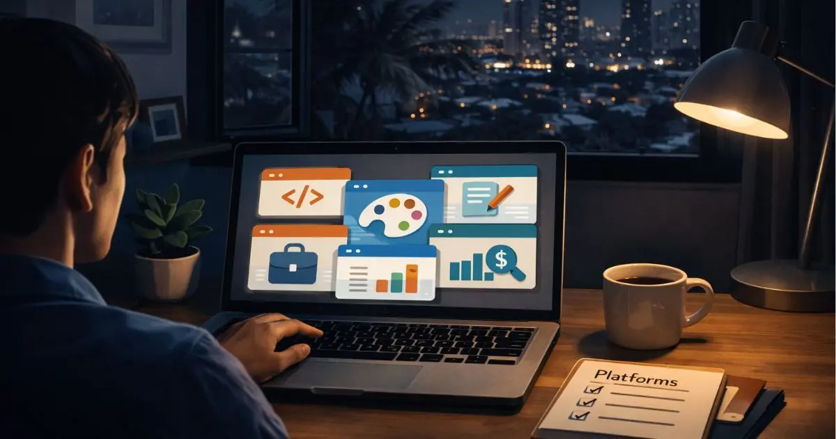 Recruiter reviewing candidates in an applicant tracking system dashboard while filtering resumes based on skills and job criteria