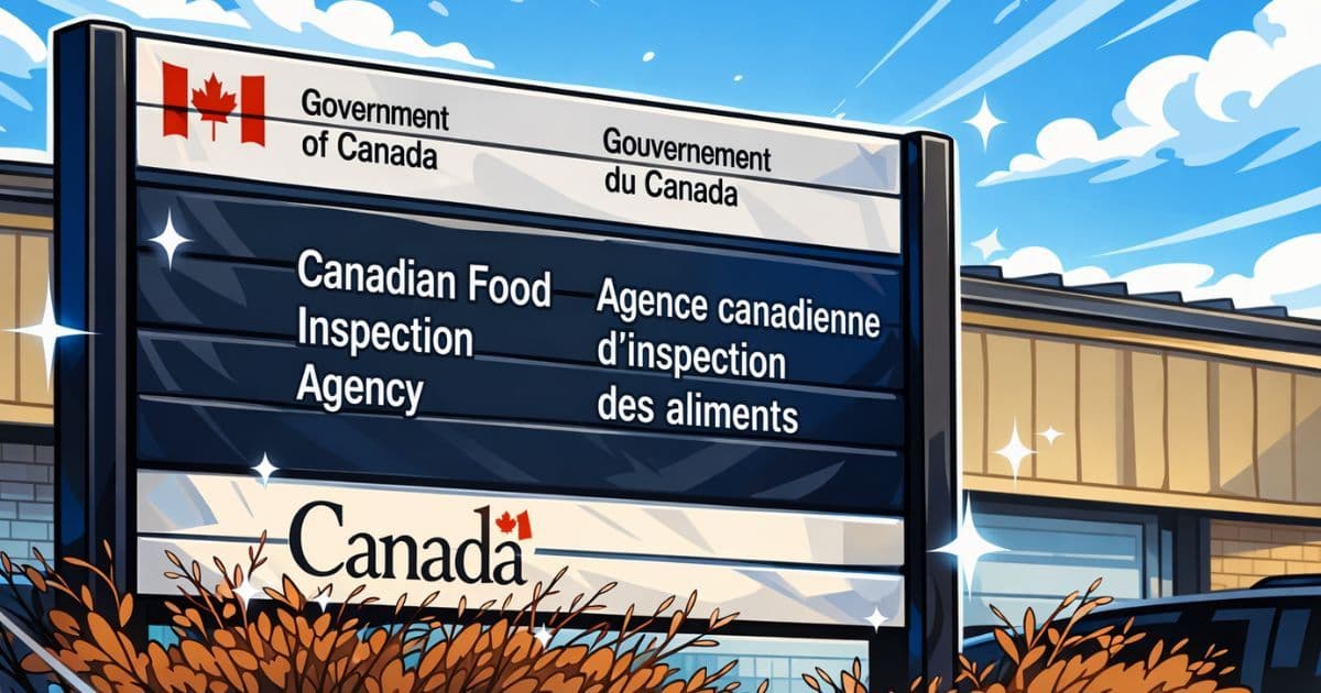 Canadian Food Inspection Agency federal building as employees navigate January 2026 layoffs affecting 1,371 positions
